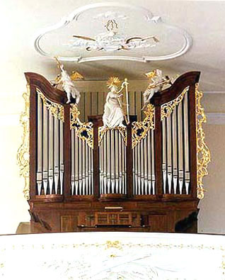 Kath. Pfarrkirche St. Arbogast Haslach i.K. [Mönch-Orgelbau Überlingen: ORGEL-DISPOSITION]