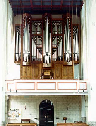 Disposition der Orgel: Duisburg-Hamborn, Abteikirche St. Johann | Mönch-Orgelbau Überlingen