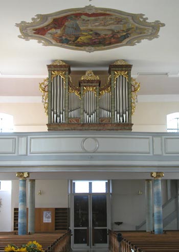 Mönch-Orgel: Schwetzingen, Kath. Pfarrkirche St. Pankratius